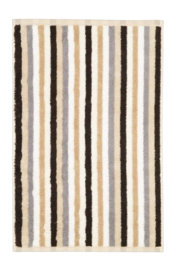 Serviette Invités Cawö Shades Stripes Sand (Lot de 6)