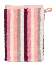 Washandje Cawö Shades Stripes Berry (Set van 3)
