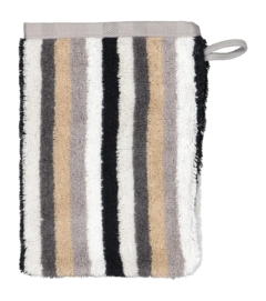 Washandje Cawö Shades Stripes Stone (Set van 3)