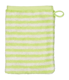 Washandje Cawö Campus Ringel Stripes Pistazie (Set van 6)