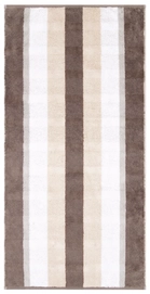Handtuch Cawö Noblesse Stripes Walnut (Set von 3 Stück)