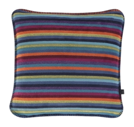 Kissenbezug Cawö Lifestyle Stripes Multicolor Dark (50 x 50 cm)