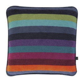 Kissenbezug Cawö Lifestyle Block Stripes Multicolor Dark (50 x 50 cm)