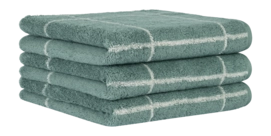 Serviette de Toilette Cawö Atelier Lines Fjord (Lot de 3)