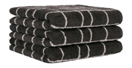 Hand Towel Cawö Atelier Allover Basalt (Set of 3)