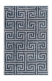 Serviette de Toilette Cawö Noblesse Élégance Allover Bleu Nuit (Lot de 3)