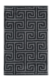 Gästehandtuch Cawö Noblesse Elegance Allover Black (6er-Set)