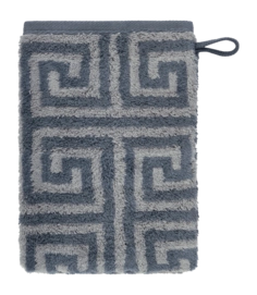 Gant de Toilette Cawö Noblesse Élégance Allover Bleu Nuit (Lot de 6)