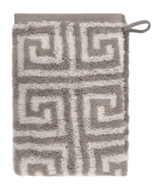 Washcloth Cawö Noblesse Elegance Allover Graphite (Set of 6)