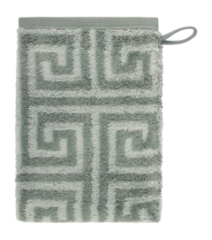 Manopola guanto Cawö Noblesse Elegance 16 x 22 cm, Set da 6, Allover, Verde Nordico