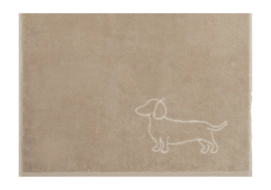Guest Towel Cawö We Love Dogs Companion Nature/Beige (Set of 6)