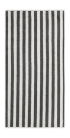 Telo doccia Cawö Studio Stripes 70 x 140 cm, Grigio Antracite