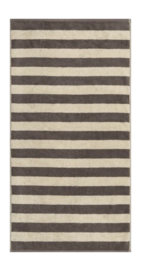 Handdoek Cawö Lines Block Stripes Pepper (Set van 3)