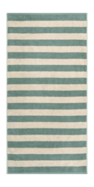 Bath Sheet Cawö Lines Block Stripes Fjord