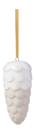 Kerstdecoratie Villeroy & Boch Winter Glow Wit 2024 (Set van 6)