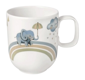 Tazza bambini Villeroy & Boch Kids Cammina come un elefante 280 ml, Set da 6