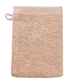 Gant de Toilette Kela Ladessa Salmon Red (15 x 15 cm) (Lot de 3)