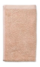 Serviette Invités Kela Ladessa Salmon Red (30 x 50 cm) (Lot de 3)