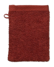 Gant de Toilette Kela Ladessa Orient Red (15 x 15 cm) (Lot de 3)