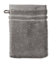 Manopola guanto Kela Ladessa 15 x 21 cm, 3 pezzi, 100% Cotone, Grigio ghiaccio