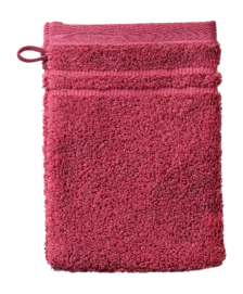 Gant de Toilette Kela Leonora Pastel Red (15 x 21 cm) (Lot de 3)