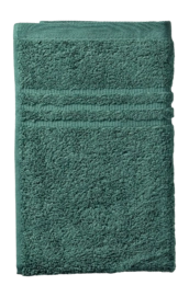 Serviette Invités Kela Leonora Pine Green (30 x 50 cm) (Lot de 3)