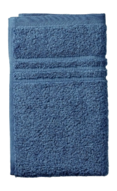 Serviette d'Invités Kela Leonora Niagara Blue (30 x 50 cm) (Lot de 3)
