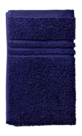 Gastendoek Kela Leonora Navy Blue (30 x 50 cm) (Set van 3)