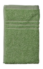 Gastendoek Kela Leonora Moss Green (30 x 50 cm) (Set van 3)