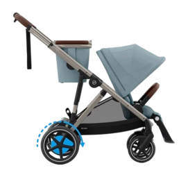 Kinderwagen Cybex Egazelle S Tpe Stormy Blue | Light Blue Blue