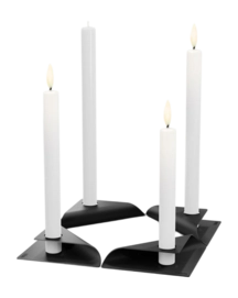 Chandelier Höfats Square Candle Noir (Set de 4)