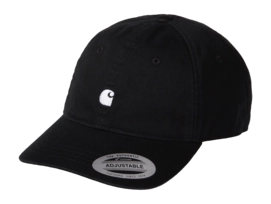 Cap Carhartt WIP Madison Logo Unisex Black / White