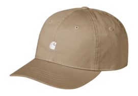 Cap Carhartt WIP Unisex Madison Logo Sable / White