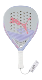 Padel Racket PUMA Women Nova Padel Court Wmn Silver Mist Vivid Violet Poison Pink