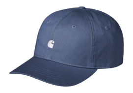 Cap Carhartt WIP Unisex Madison Logo Blue Iris / White