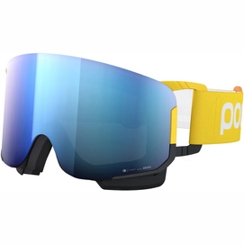 Masque de Ski POC Unisexe Nexal Clarity Comp Aventurine Yellow/Uranium Black/ Spektris Blue