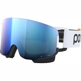 Masque de Ski POC Unisexe Nexal Clarity Comp + Hydrogen White/Uranium Black/Spektris Blue