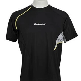 Tennisshirt Babolat 1 Performance Men Black