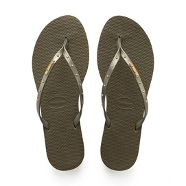 Slipper Havaianas You Maxi Dark Khaki