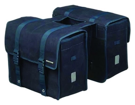 Fietstas Cordo Melbourne 50 Canvas Navy Achter