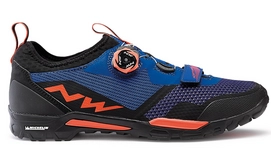 Mountainbikeschoen Northwave Men Aircross Plus Blue Lobster Orange