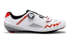 Wielrenschoen Northwave Men Core Plus White Red