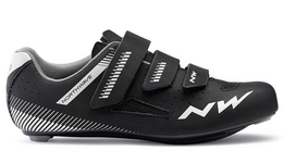 Wielrenschoen Northwave Women Core Woman Black Silver