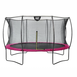 Trampoline EXIT Toys Silhouette 366 Pink Safetynet