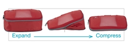 Organiser Eagle Creek Pack-It Original Compression Cube Set Red Fire