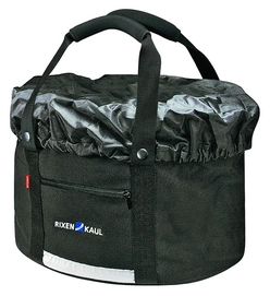 Fietsmand Klickfix Shopper Comfort Zwart