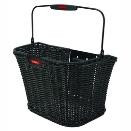 Fietsmand Klickfix Structura Retro Donker Grijs