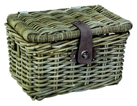 Fietsmand Cordo Rotan Junior Met Klep Naturel