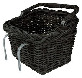 Fietsmand Cordo Rotan Rechthoekig Donkerbruin