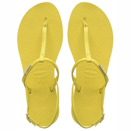 Flip Flop Sandale You Riviera Light Gelb Damen-Schuhgröße 35 - 36
